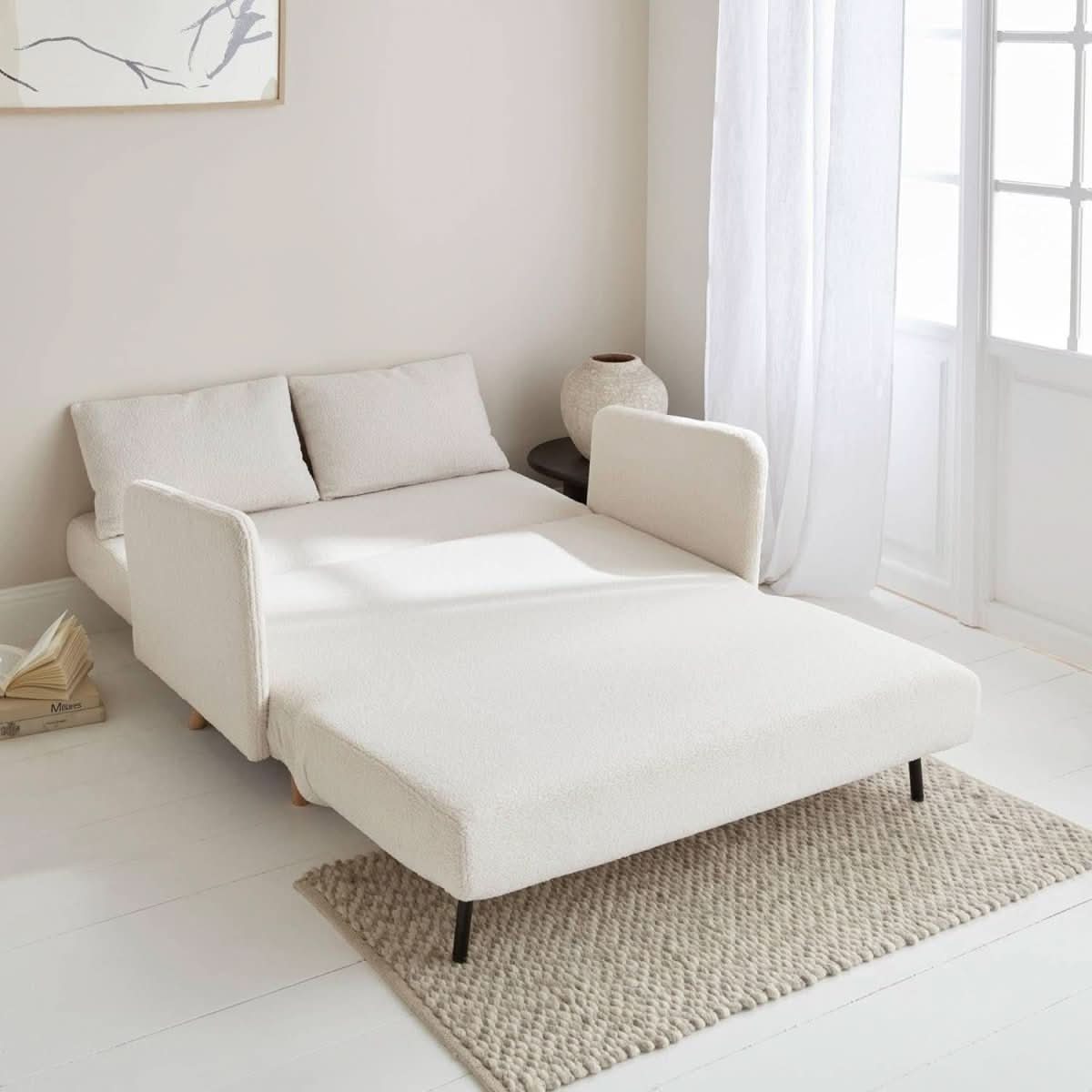 Canapé Convertible Bouclettes Inclinable | Flare - Designix Canapés