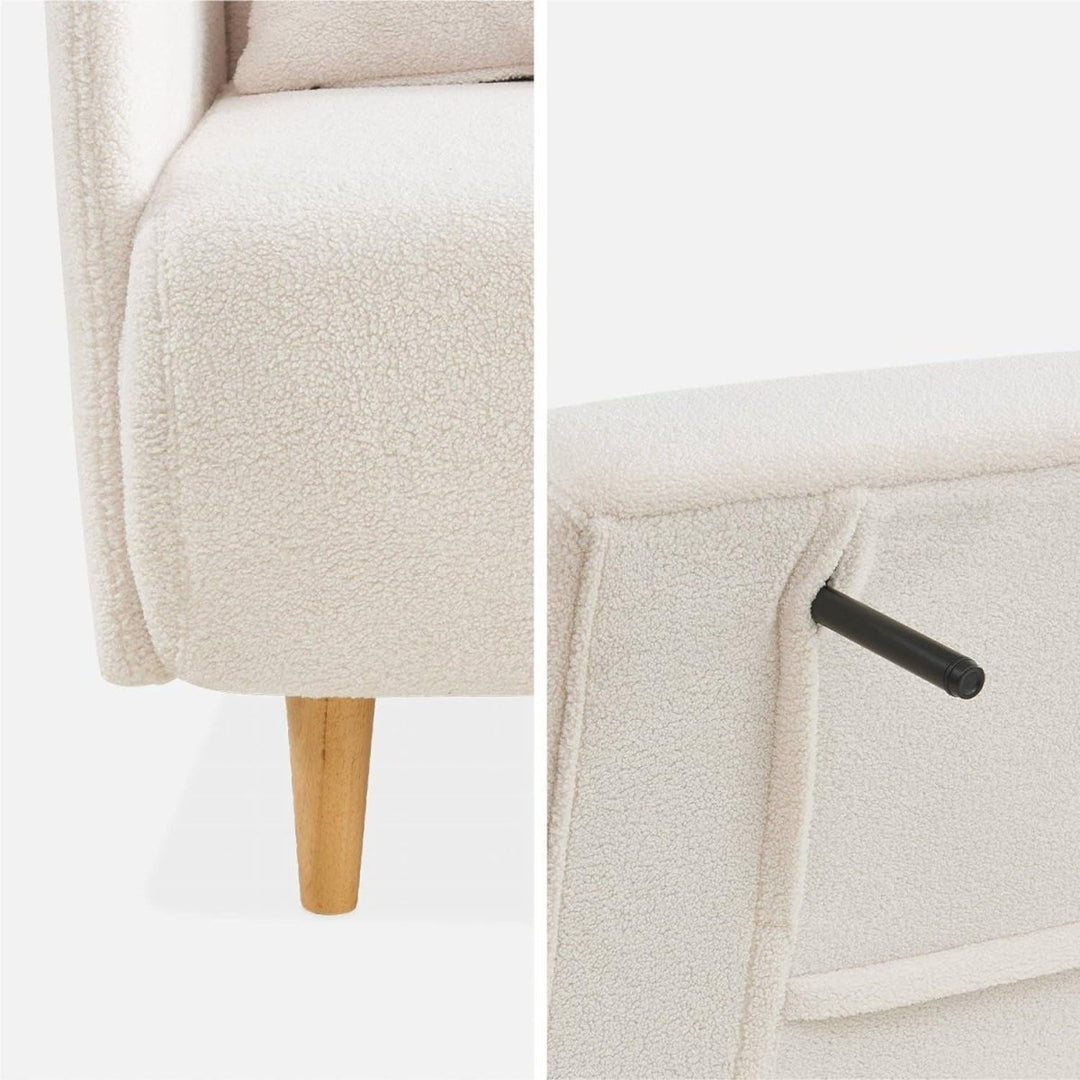 Canapé Convertible Bouclettes Inclinable | Flare - Designix Canapés
