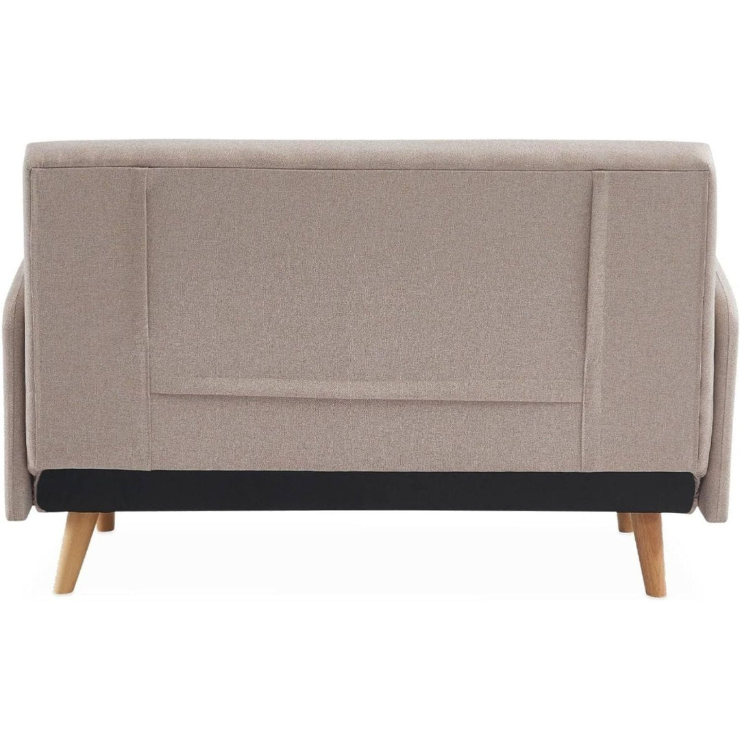 Canapé Convertible Scandinave Beige | Mira - Designix Canapés