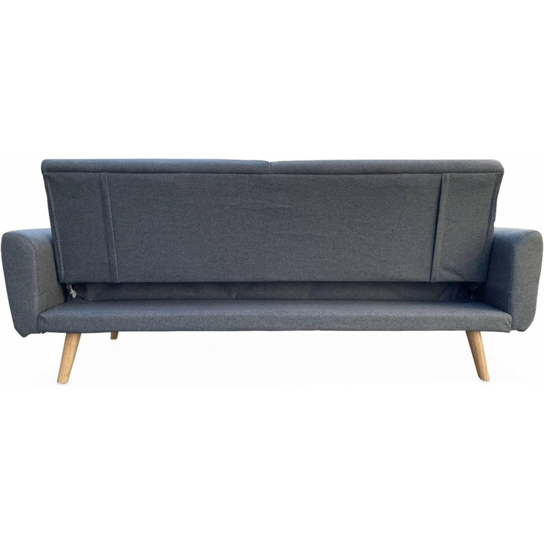 Canapé Convertible Tissu Scandinave | Glint - Designix Canapés Gris Foncé