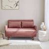 Canapé Convertible Velours Rose | Tempo