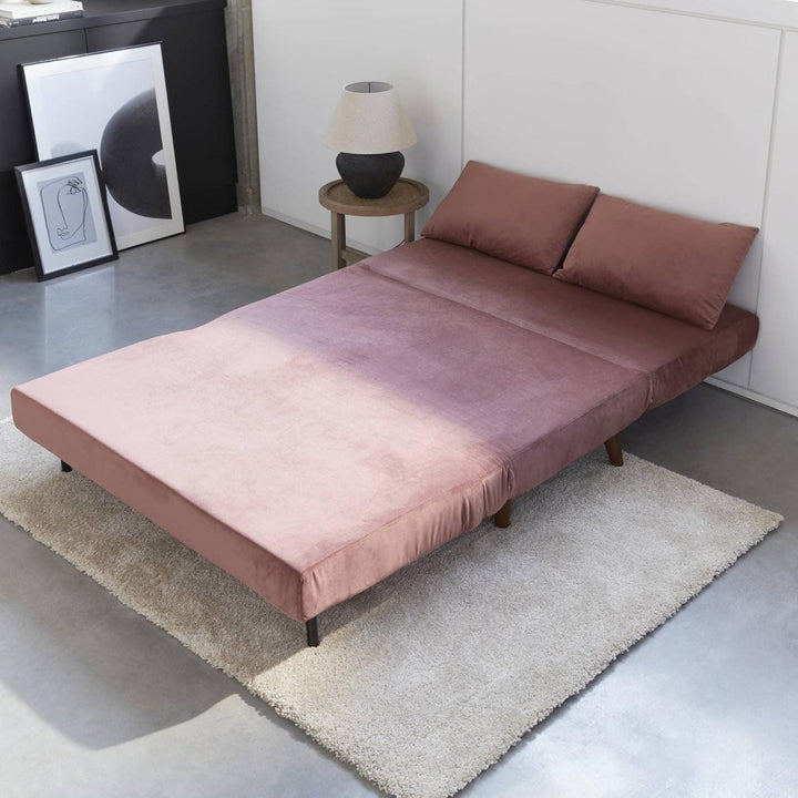 Canapé Convertible Vieux Rose | Tonic - Designix Canapés