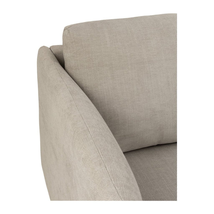 Canapé Gris Textile Partie Gauche | Qilo - Designix Canapés