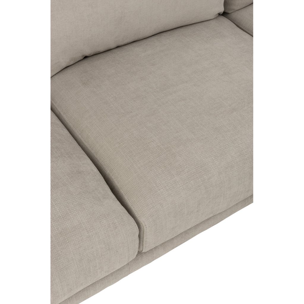 Canapé Gris Textile Partie Gauche | Qilo - Designix Canapés
