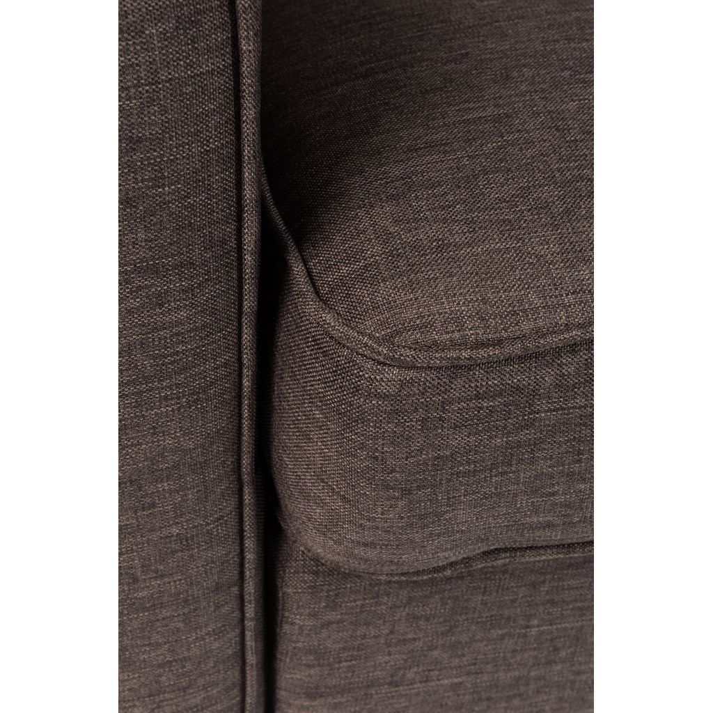 Canapé Lit Polyester Marron Foncé | Sole - Designix Canapés