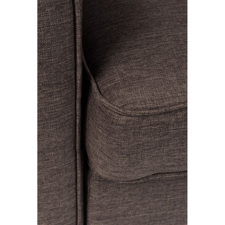 Canapé Lit Polyester Marron Foncé | Sole - Designix Canapés