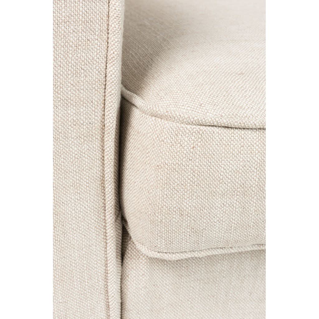 Canapé Lit Textile Beige Clair | Tine - Designix Canapés