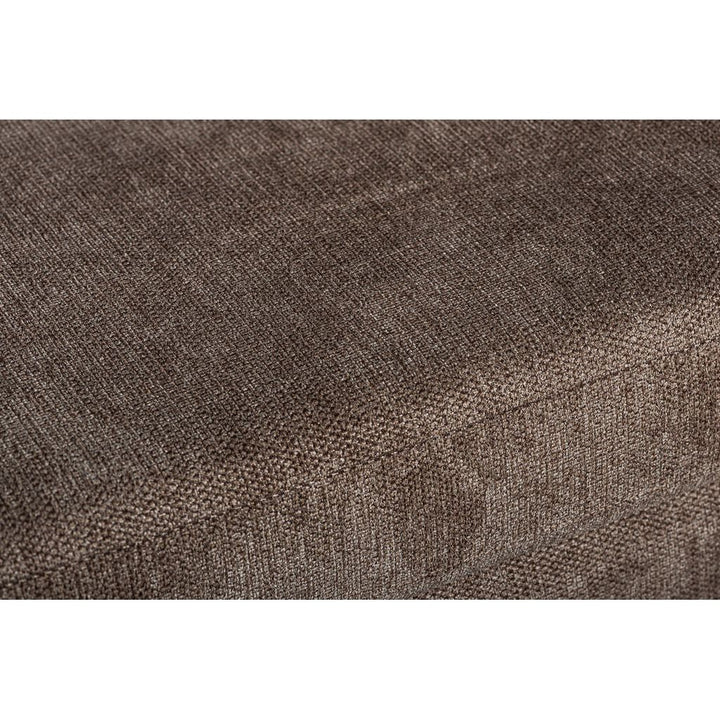 Canapé Moelleux 3 Places Angle Droite Taupe | Sérénité - Designix Canapés