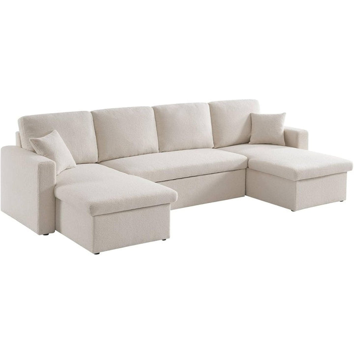 Canapé Panoramic Convertible Bouclette | Pique - Designix Canapés