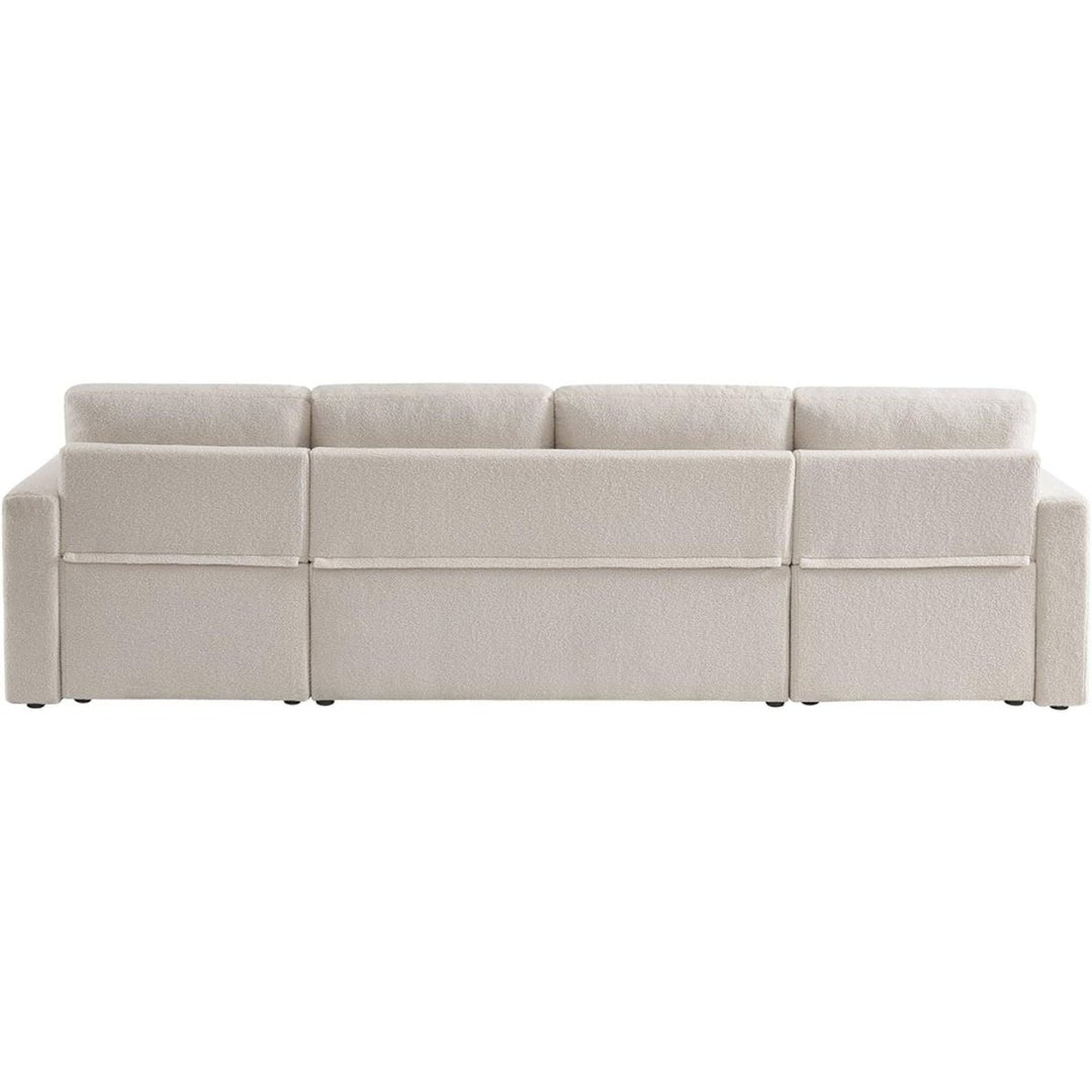 Canapé Panoramic Convertible Bouclette | Pique - Designix Canapés