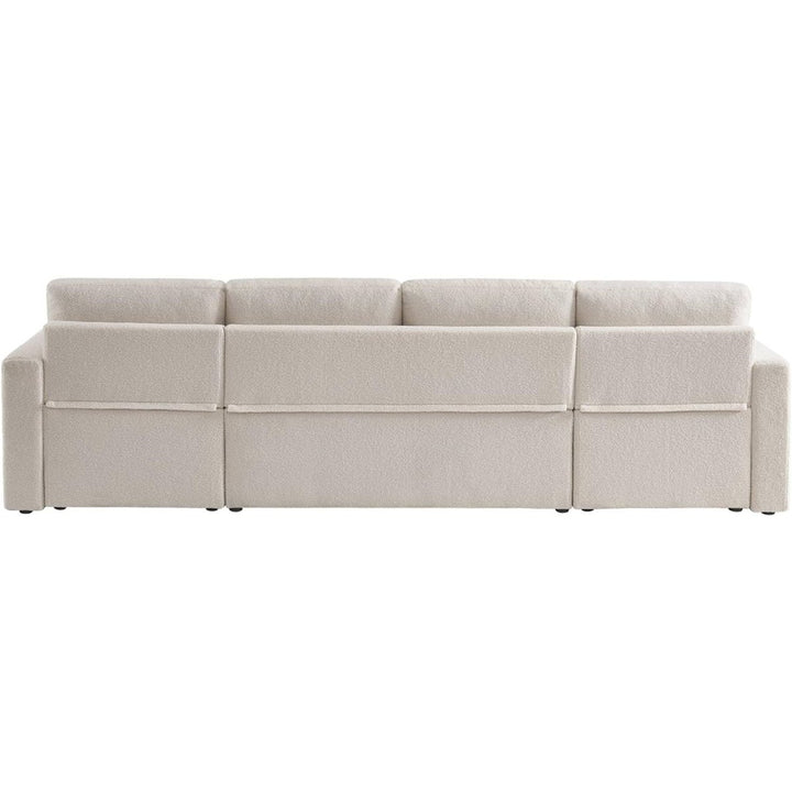 Canapé Panoramic Convertible Bouclette | Pique - Designix Canapés