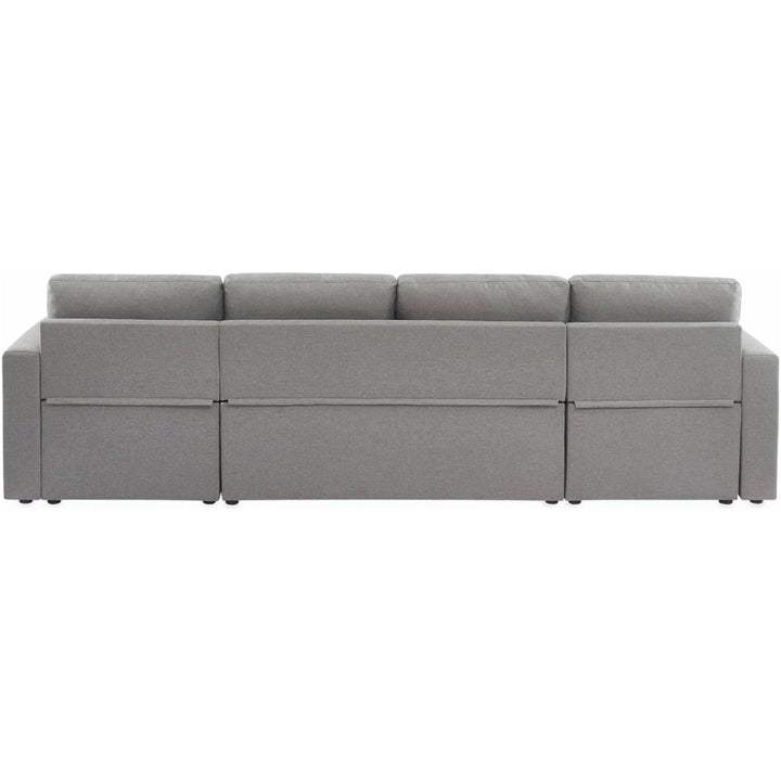 Canapé Panoramique Convertible Gris | Niche - Designix Canapés