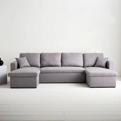Canapé Panoramique Convertible Gris | Niche