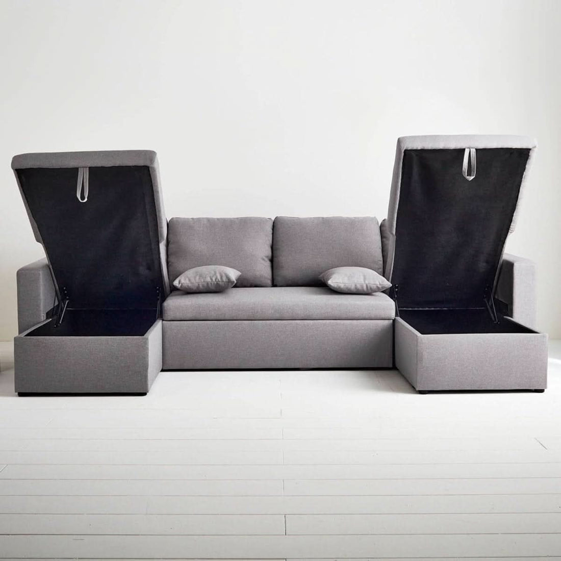 Canapé Panoramique Convertible Gris | Niche