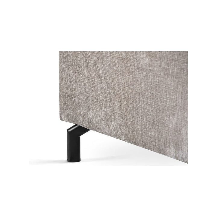 Canapé Profond 3 Places Angle à Droite Champagne | Charme Luxueux - Designix Canapés