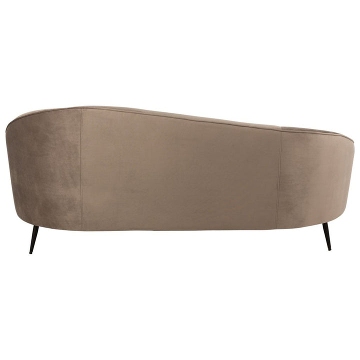 Canapé Textile Métal Gris | Iroa - Designix Canapés