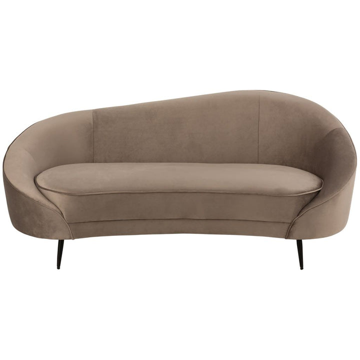 Canapé Textile Métal Gris | Iroa - Designix Canapés