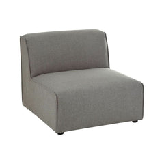 Canapé Textiles Bois Gris Foncé | Jily
