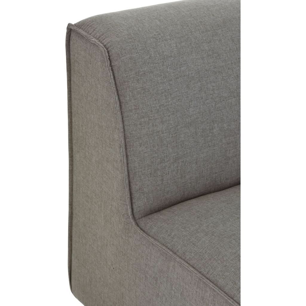 Canapé Textiles Bois Gris Foncé | Jily - Designix Canapés