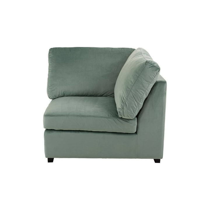 Canapé Velours Menthe 2 Places | Siel - Designix Canapés