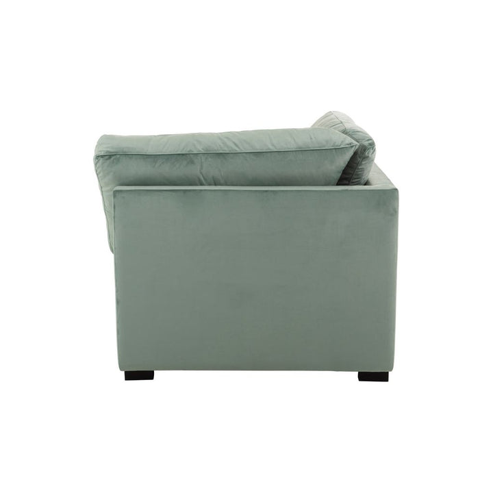Canapé Velours Menthe 2 Places | Siel - Designix Canapés