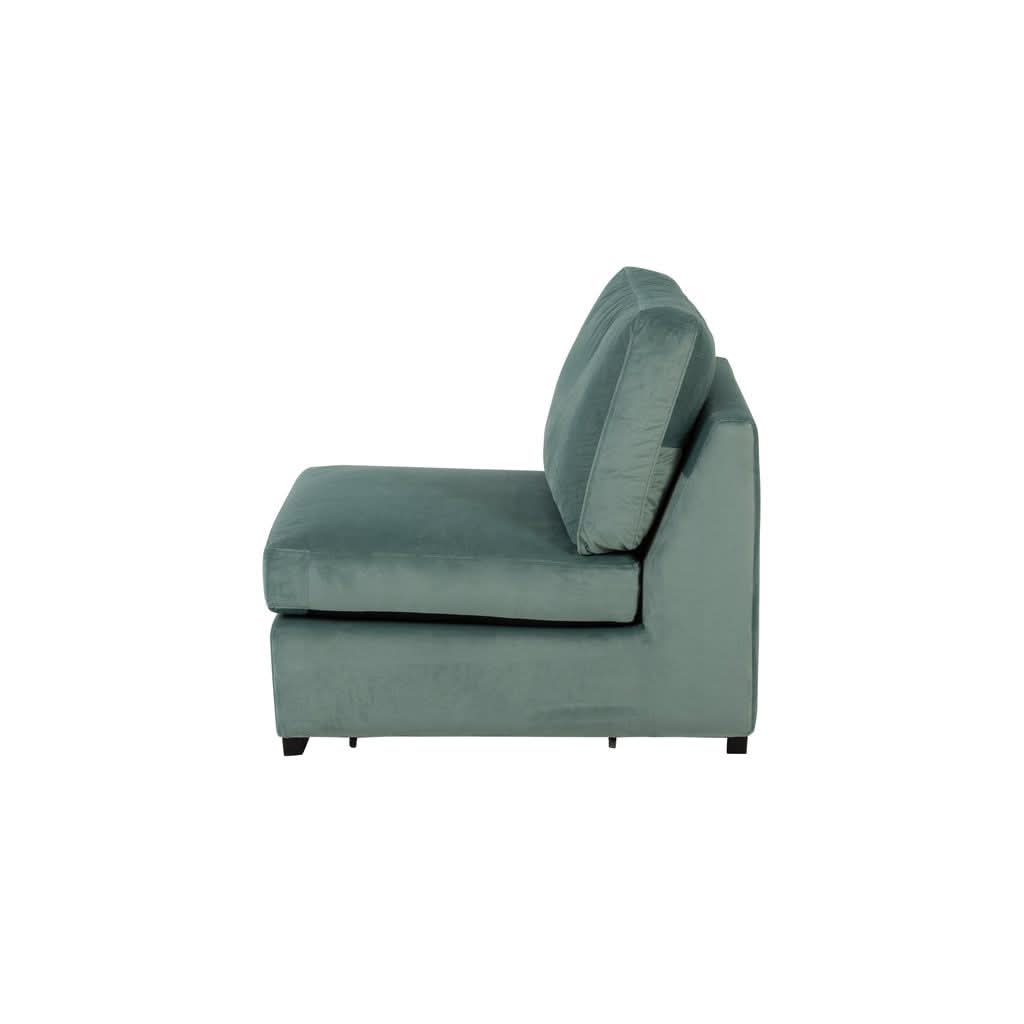 Canapé Velours Menthe Moderne | Tarn - Designix Canapés
