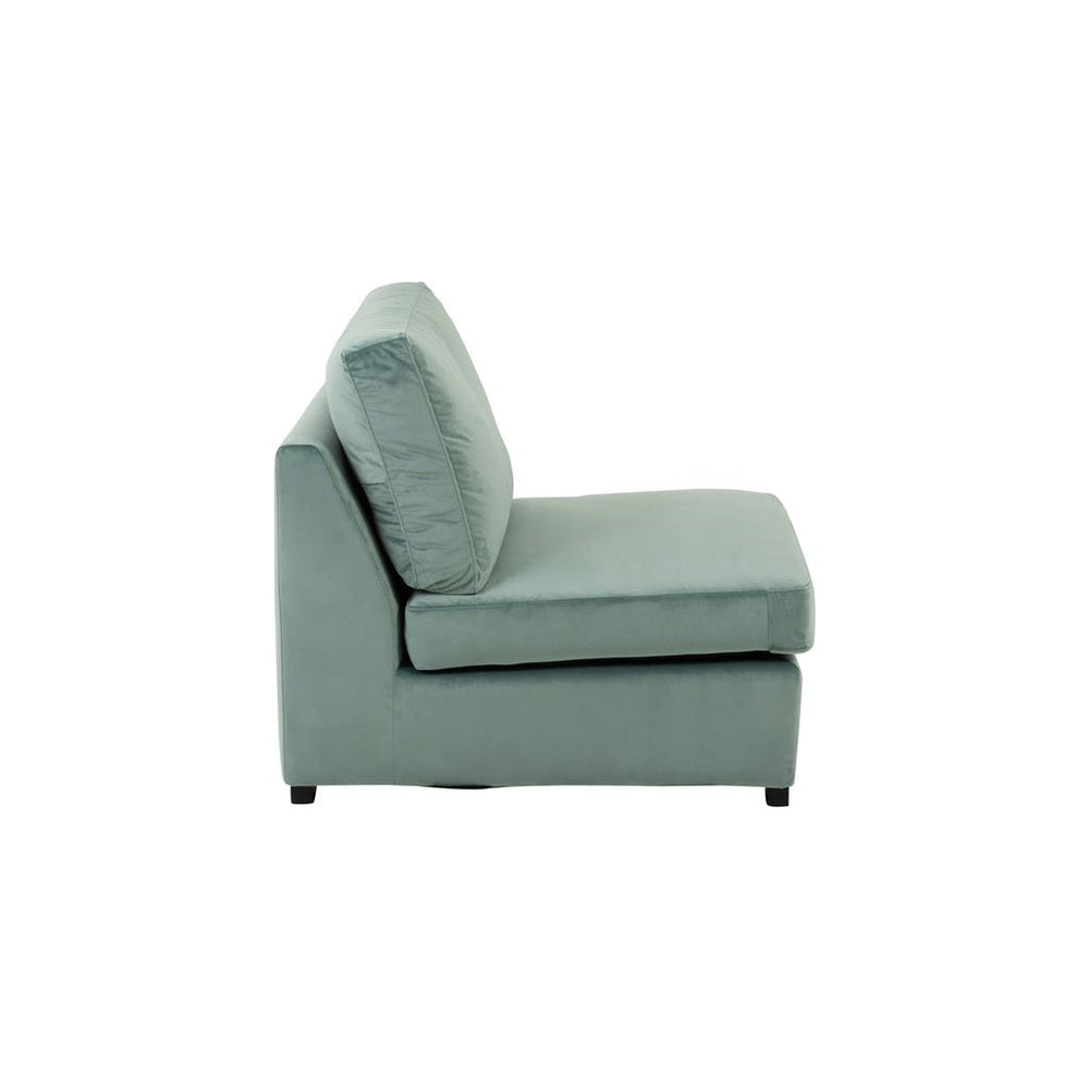 Canapé Velours Menthe Moderne | Tarn - Designix Canapés