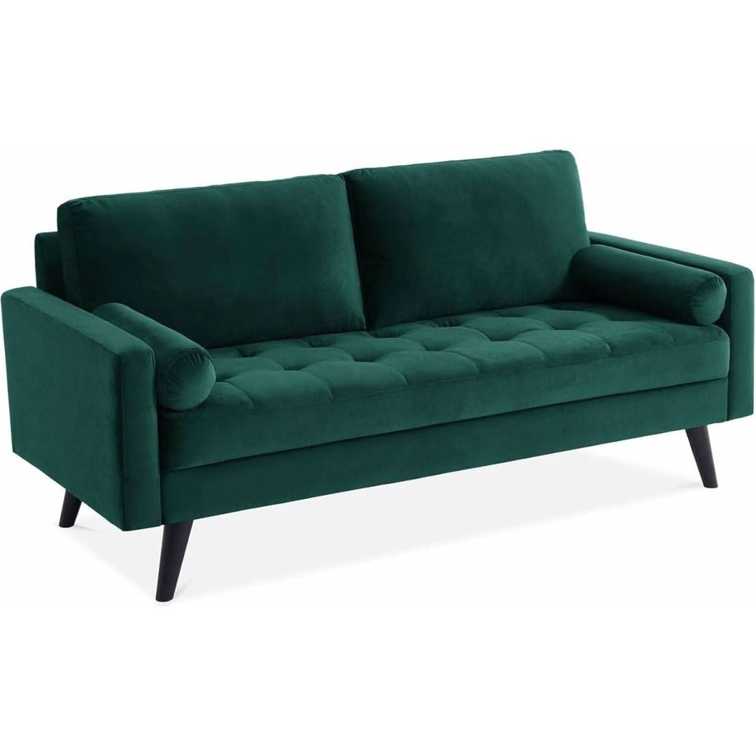 Canapé Velours Vert Scandinave | Fresco