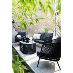 Canapés Metalliques Noir Eli | Fely