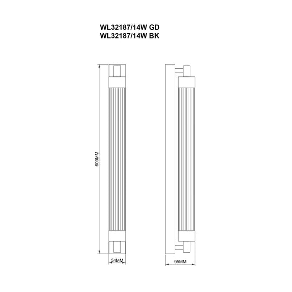 Luminaire extérieur | Kalia L 60 cm