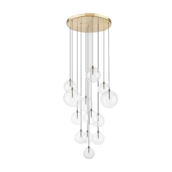 Suspension luminaire | Milan Dorée