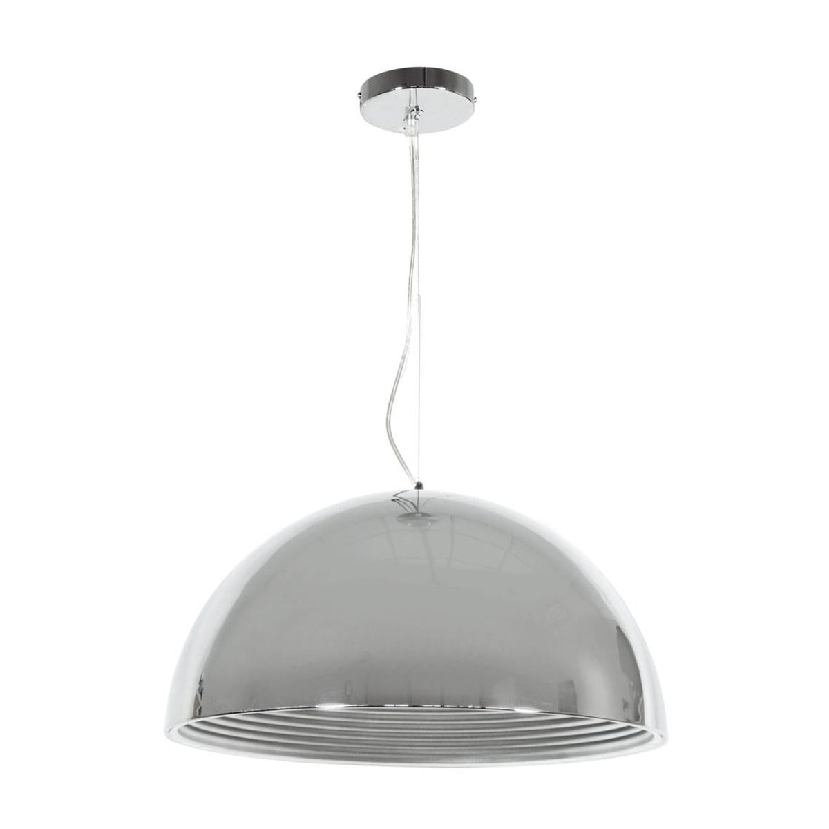 Suspension Dorada chromée, L 40 cm