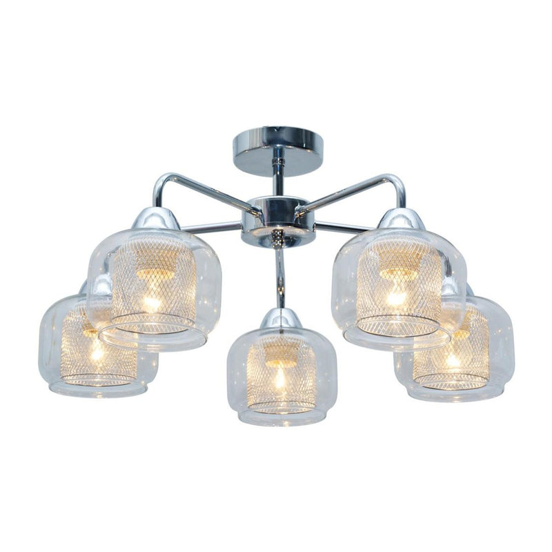Suspension luminaire | Ray Chromée