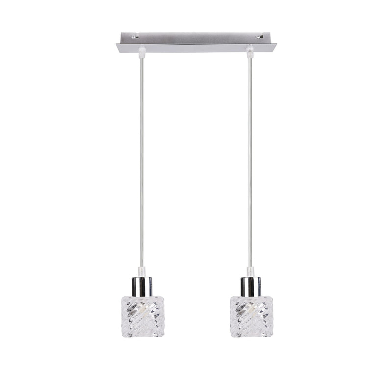 Suspension luminaire | Tosca Chromée
