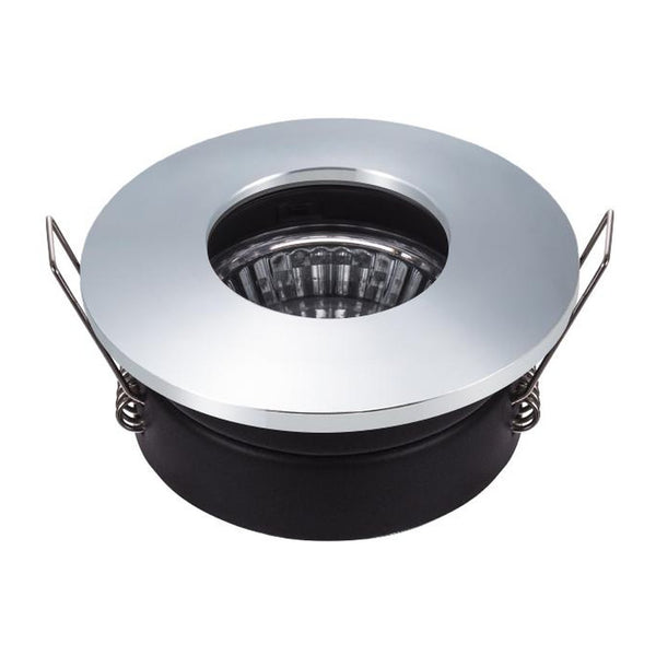 Spot encastrable SH-12 étanche rond chromé, verre