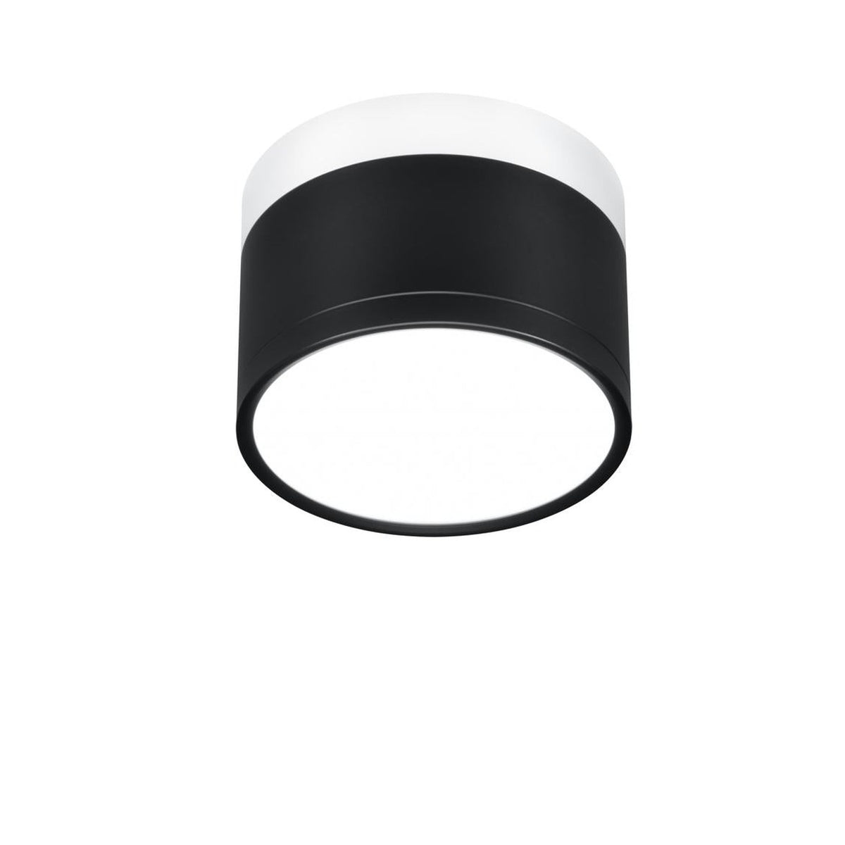 Spot plafond LED Tube noir et blanc