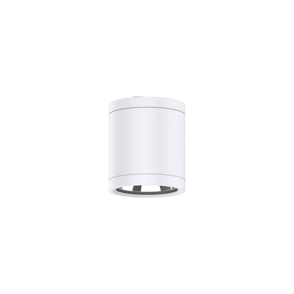 Plafonnier extérieur blanc, L 90 cm