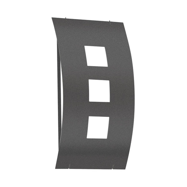 Applique extérieure Anthrazit anthracite, H 35 cm (CMD-71)