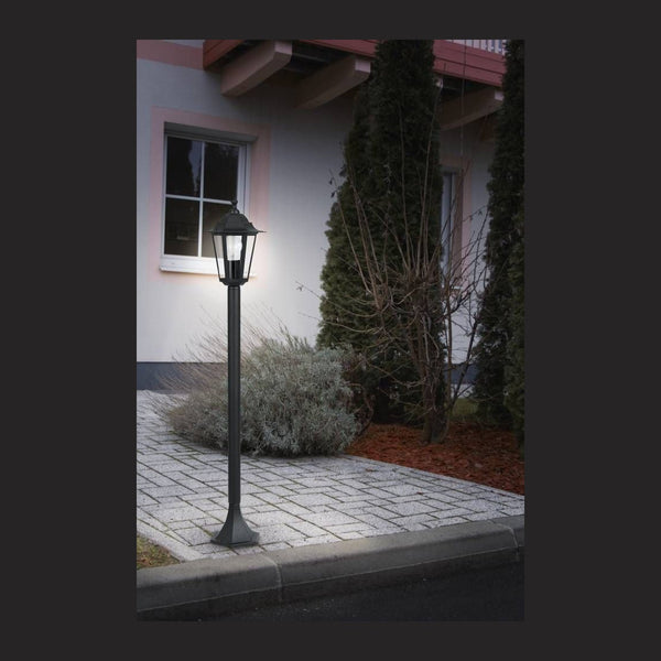 Lampadaire extérieur Laterna 4 noir, Ø 20,5 cm