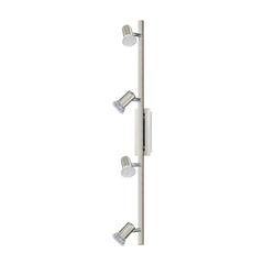 Spot Rottelo nickel satiné, L 78 cm