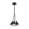 Suspension Priddy noire et blanche (49467)