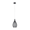 Suspension Razoni noire et blanche, verre (92252)