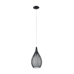 Suspension Razoni noire et blanche, verre (92252)