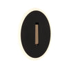 Applique murale Avery noire mat