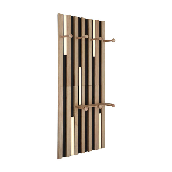 Applique murale Duane noire mat