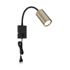 Applique murale Robby noire mat