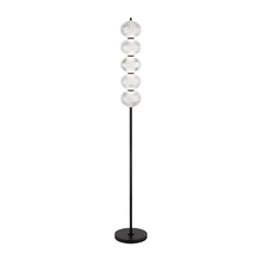 Lampadaire Aida noir mat