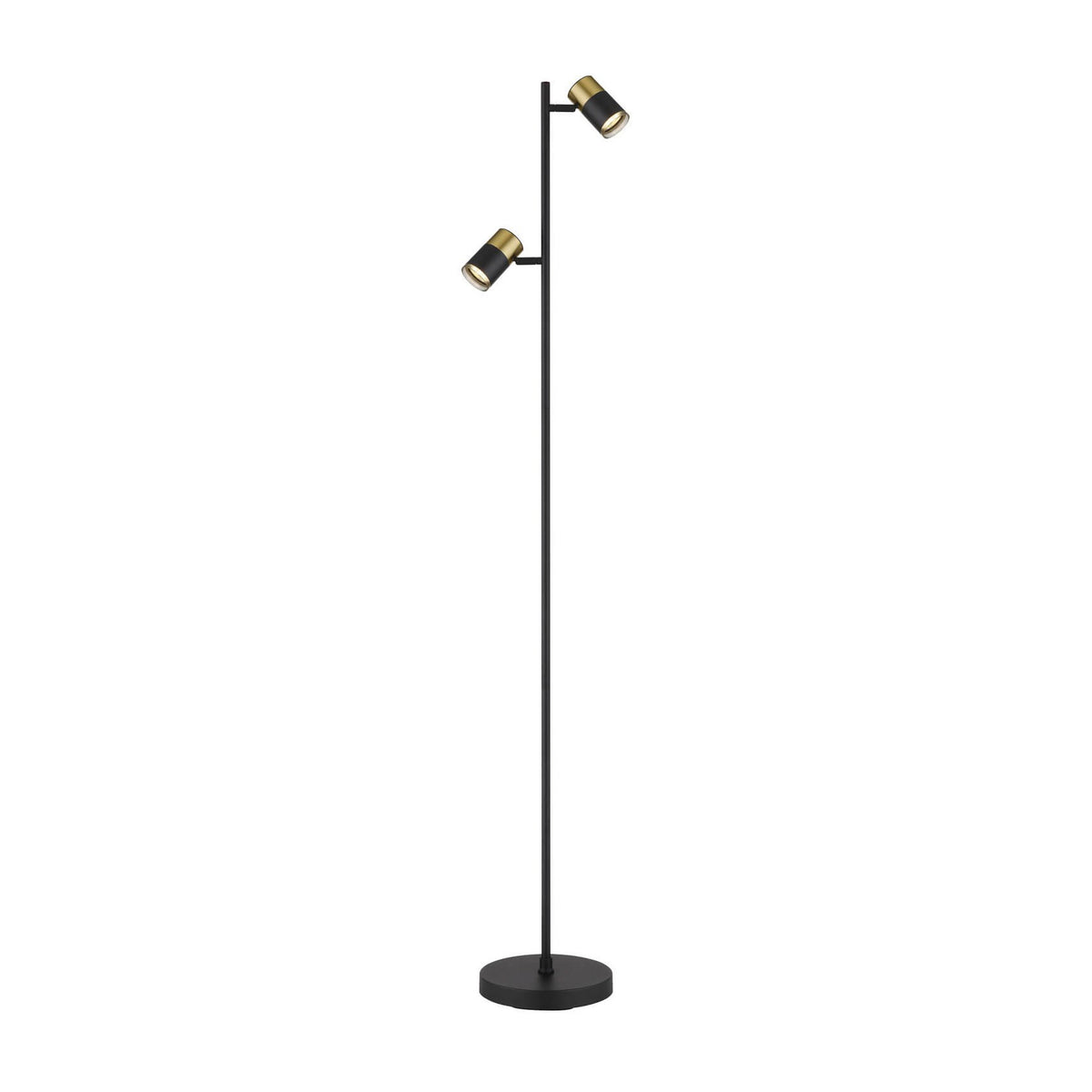 Lampadaire Brisbon noir mat