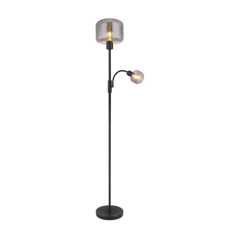 Lampadaire Giuseppe noir mat (15566S)
