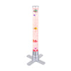 Lampadaire Mendoza argenté, H 61,1 cm